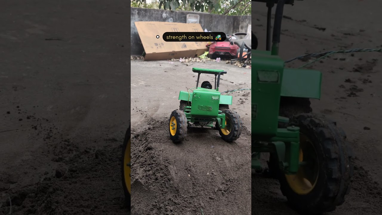 PVC Pipe Tractor 😱 | Handmade Toy Goes Up & Down 🚜🔥