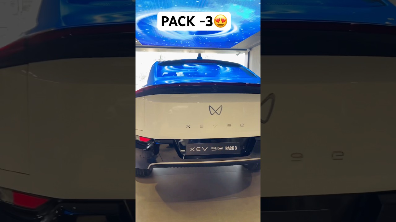 NEW MAHINDRA ELECTRIC CAR - PACK 3 