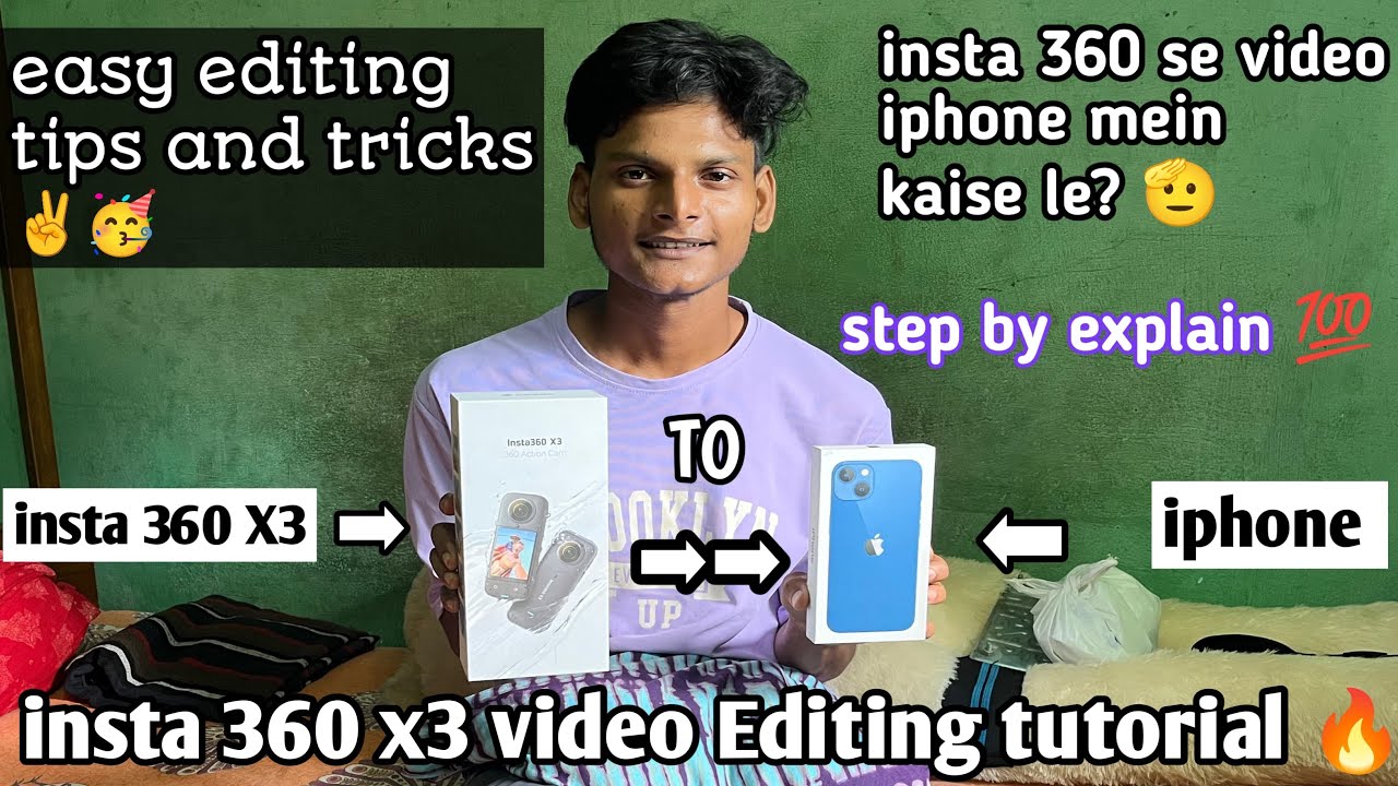 "Insta360 X3 iPhone Editing Full Tutorial | Edit & Export Insta360 X3 Videos on iPhone" 