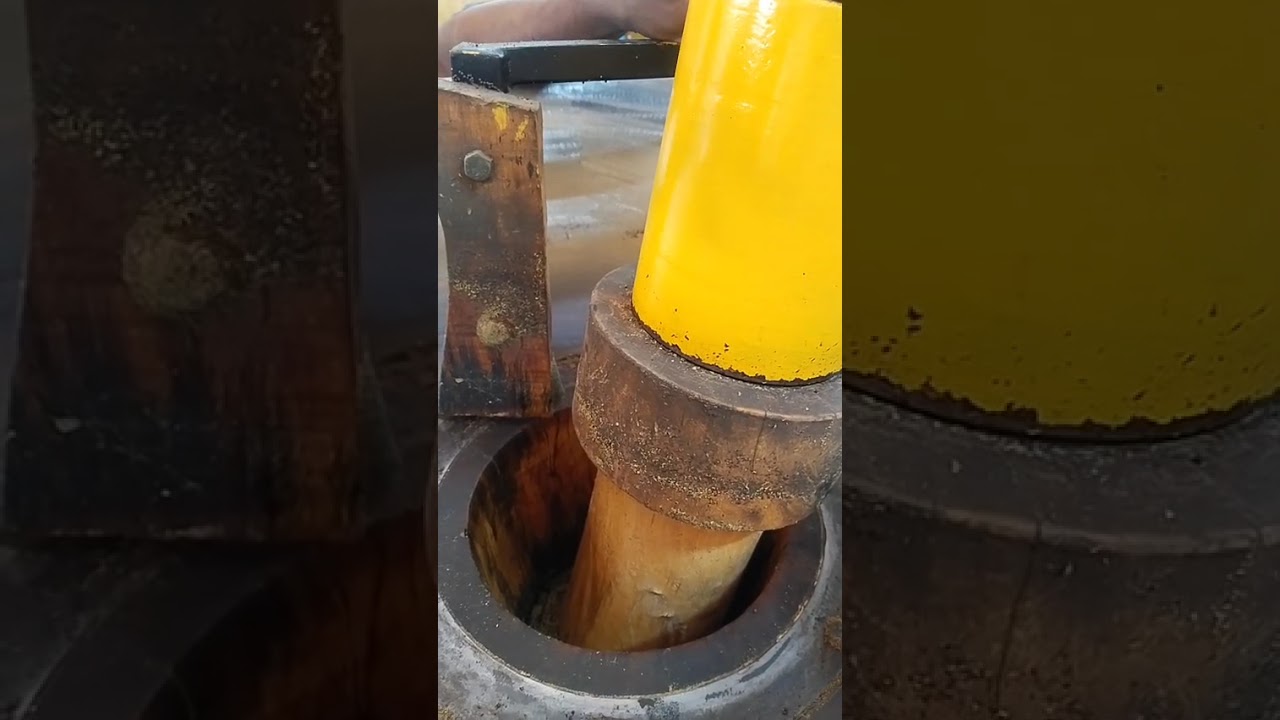 কাঠের ঘানি মেশিন, অর্গানিক তেল তৈরির মেশিন। 