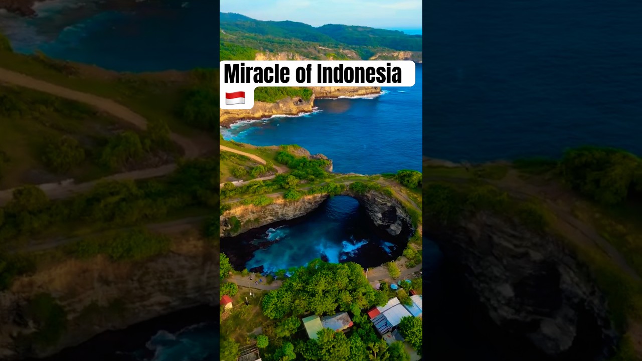 Best Travel Destination Indonesia 🤩 #trending #shorts #indonesia #travel #nature #beautiful