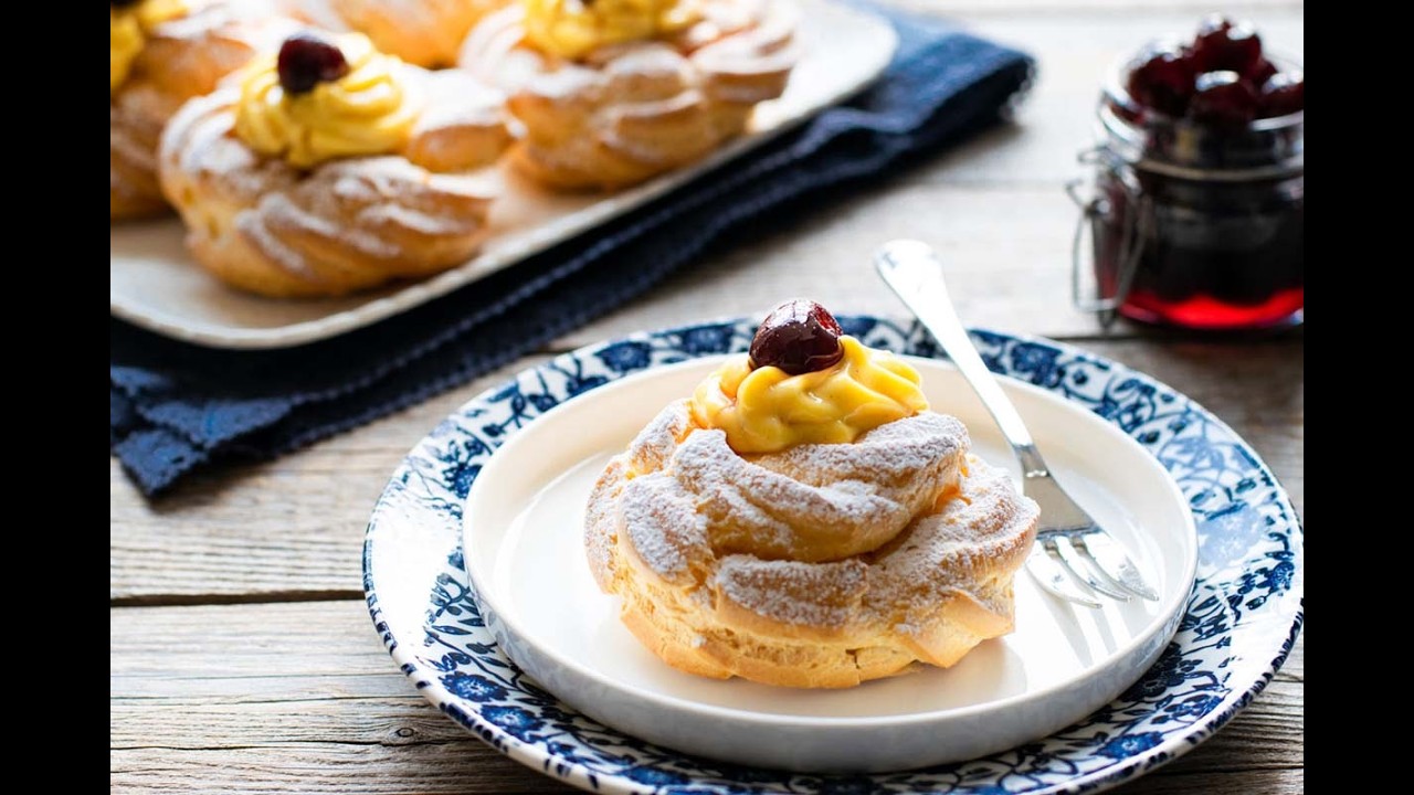 Cacciate le zeppoleeeee 🤣 Zeppole San Giuseppe (forno) I Fornelli di Max.Seguimi e attiva la 🔔