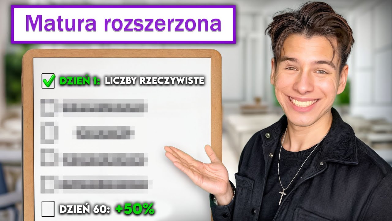 Jak Zdobyć +50% z MATURY ROZSZERZONEJ w 60 Dni