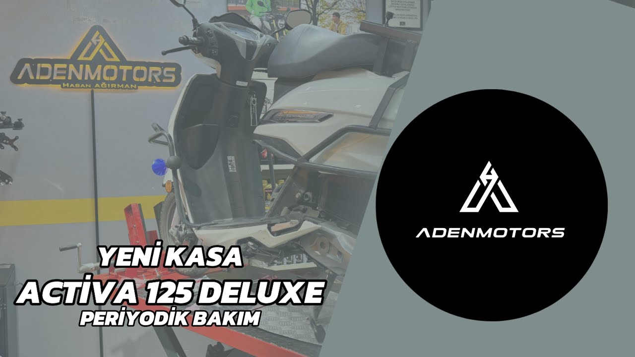 YENİ ACTİVA DELUXE 125 • PERİYODİK BAKIM❗️