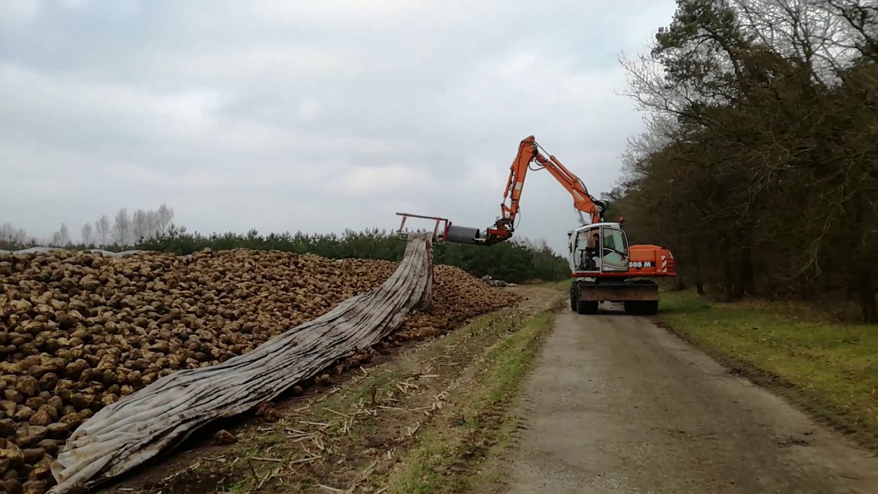Automatisch Toptex afhalen en oprollen