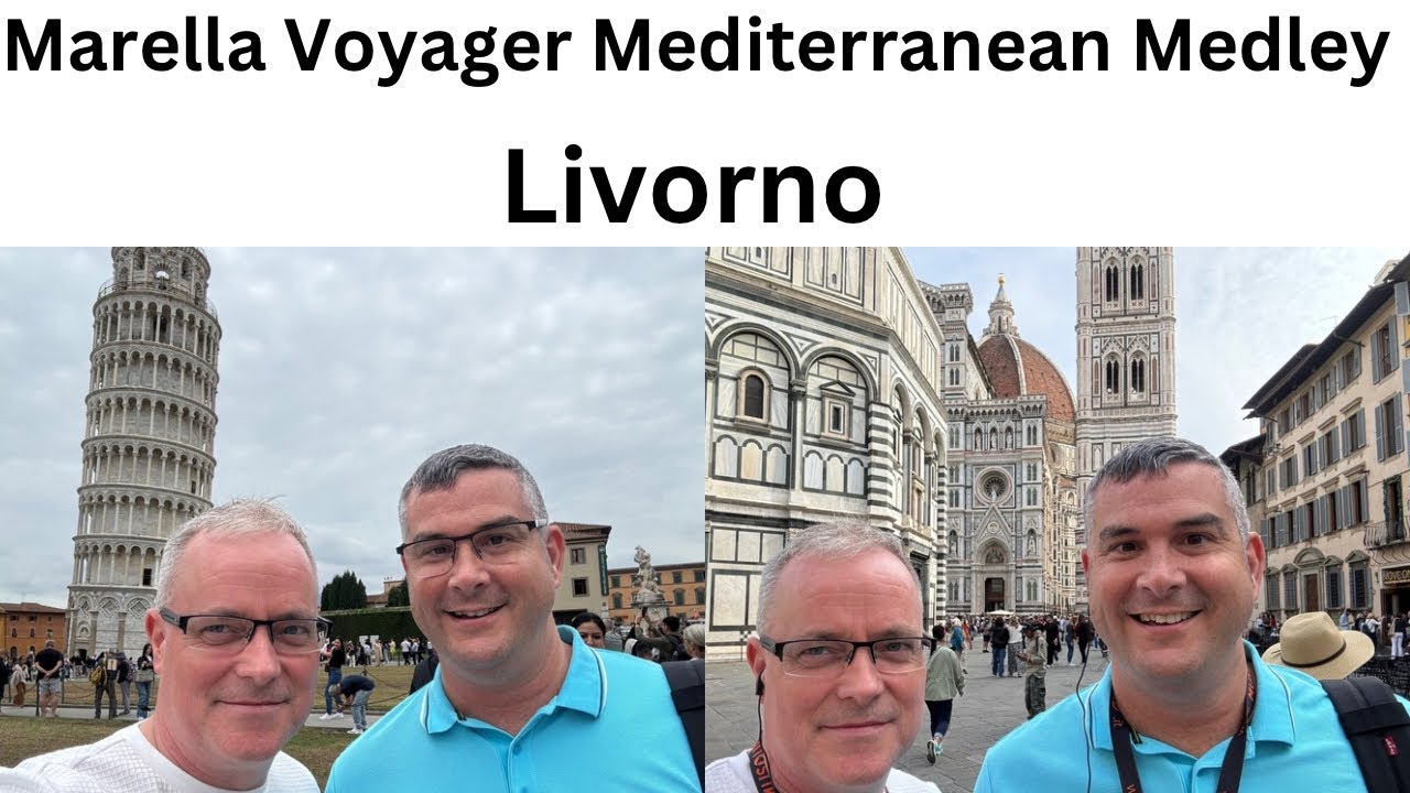Day 3 (Livorno,Florence and Pisa) of our Marella voyager cruise holiday
