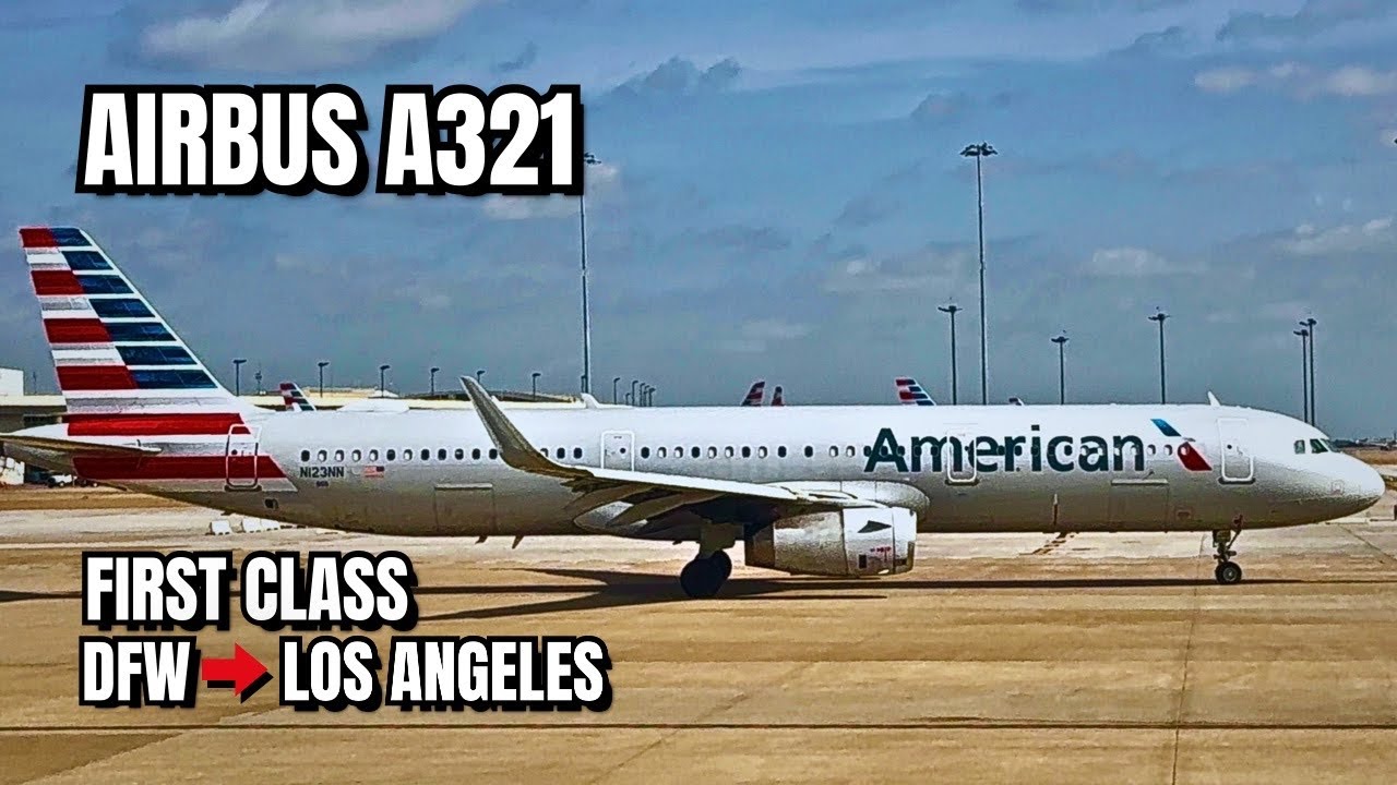American Airlines A321 First Class Review [4K] | DFW → LAX