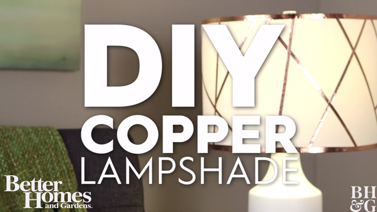 DIY Copper Lampshade