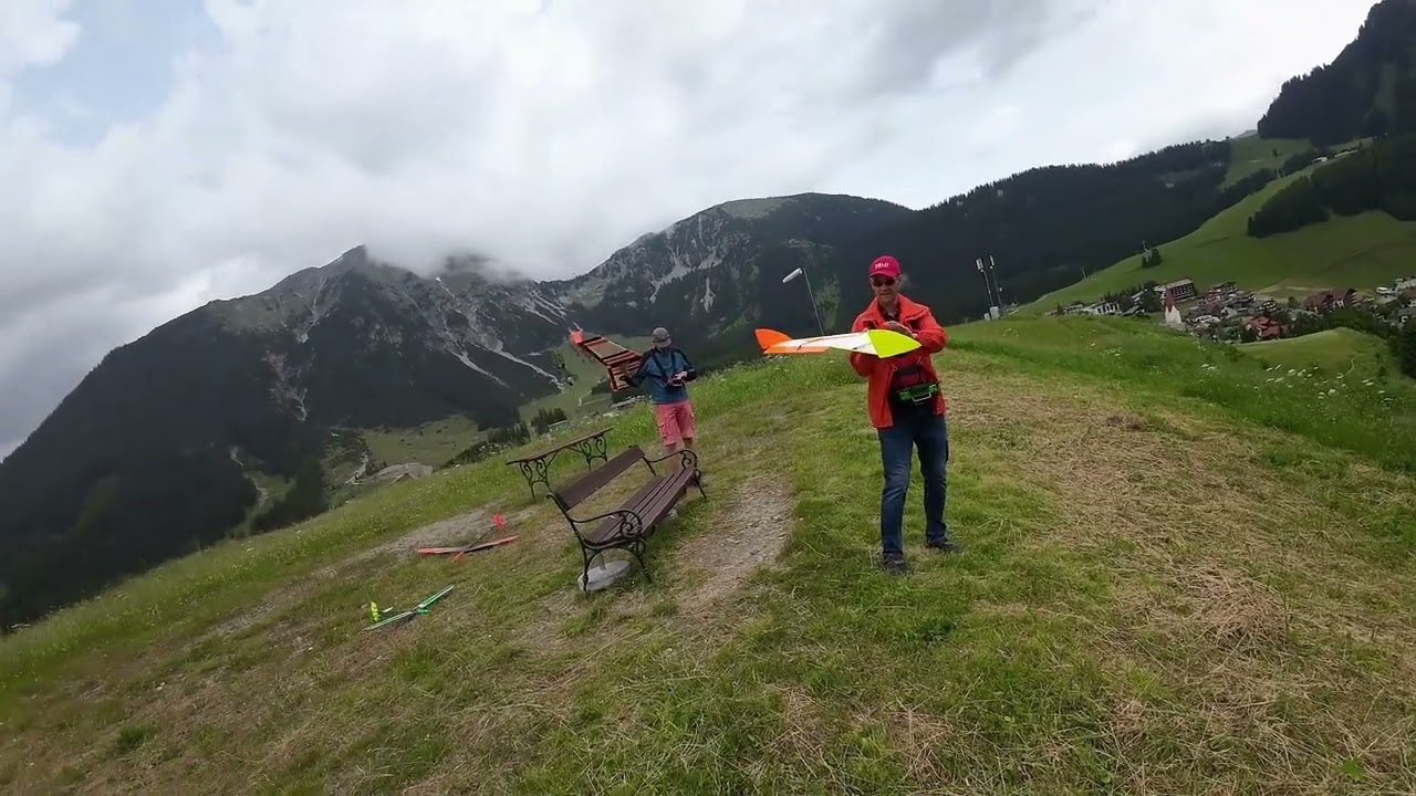 Modellflug Berwang 2023 Solius und Thor von Küstenflieger