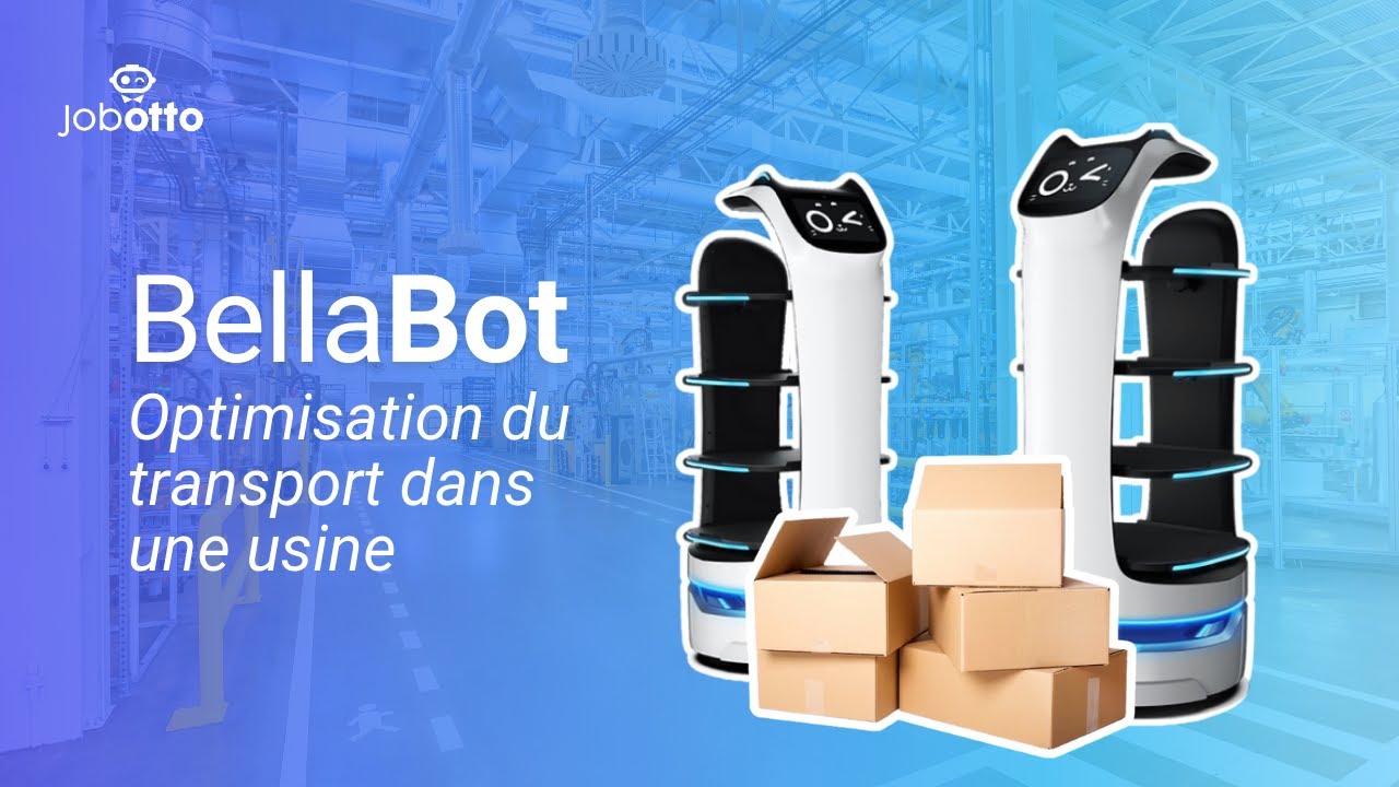BellaBot en Action dans une Usine : Optimisez Votre Logistique ! 🚀🤖