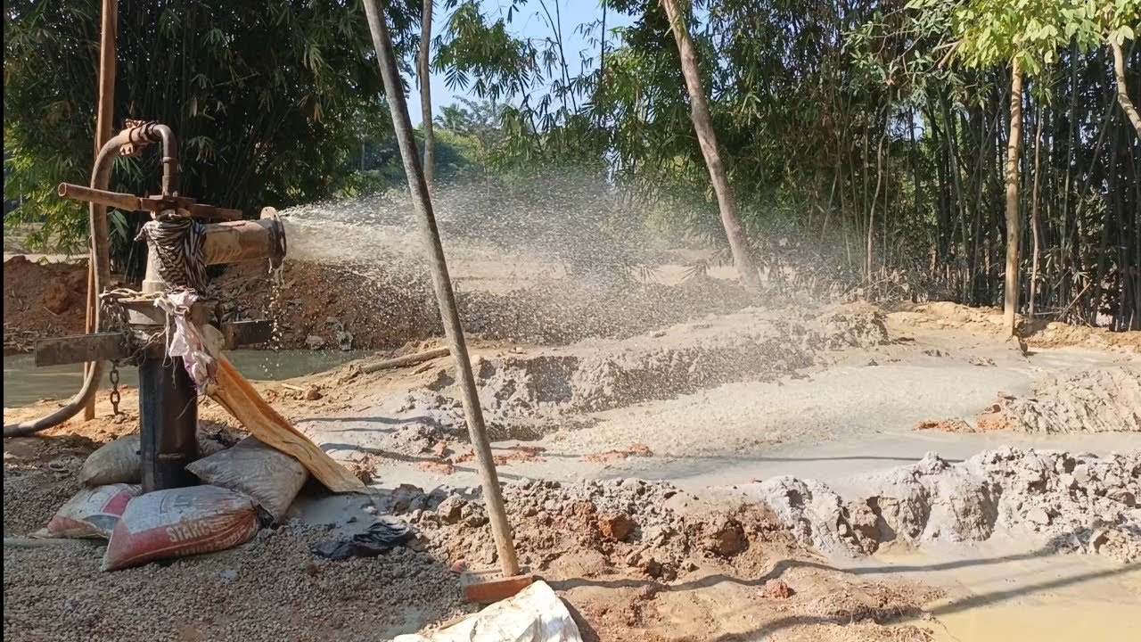 borewell machine - 1500 feet dirll