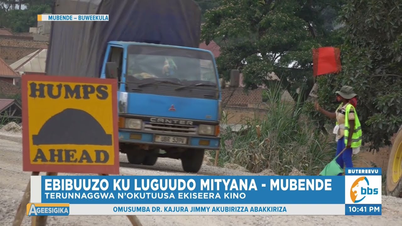 Ebibuuzo ku Luguudo lwa Mityana – Mubende, Abaluzimba Baalina Okulumala mu Myaka 3 Naye Ppaka Nakati