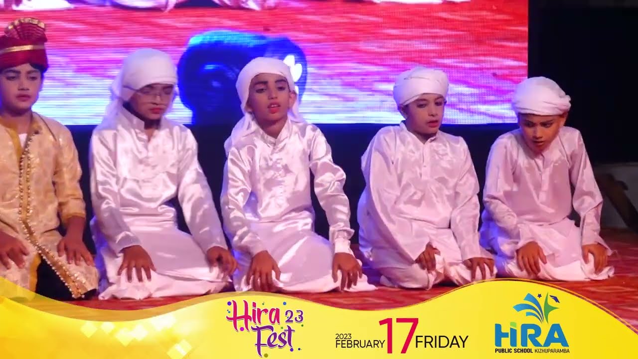 Kids Vattappattu  | Hira Fest 23 | Hira Public School Kizhuparamba