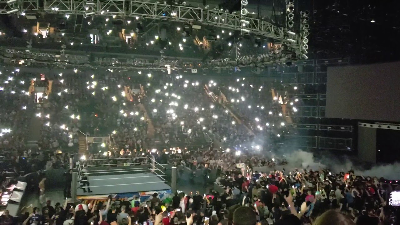 Fiend entrance summerslam live