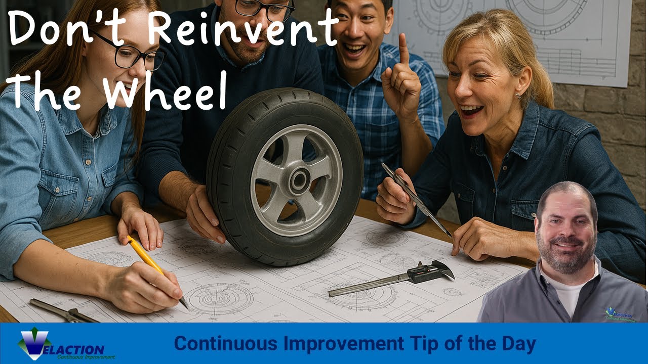 Don't Reinvent the Wheel (Continuous Improvement Tip of the Day)
