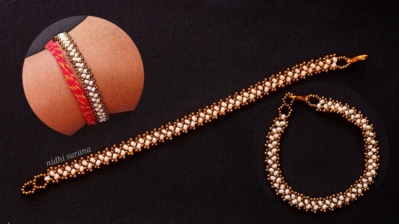⚜️Plaits, Seed bead Bracelet/How to make Beaded Jewelery/ Pulsera Tutorial diy