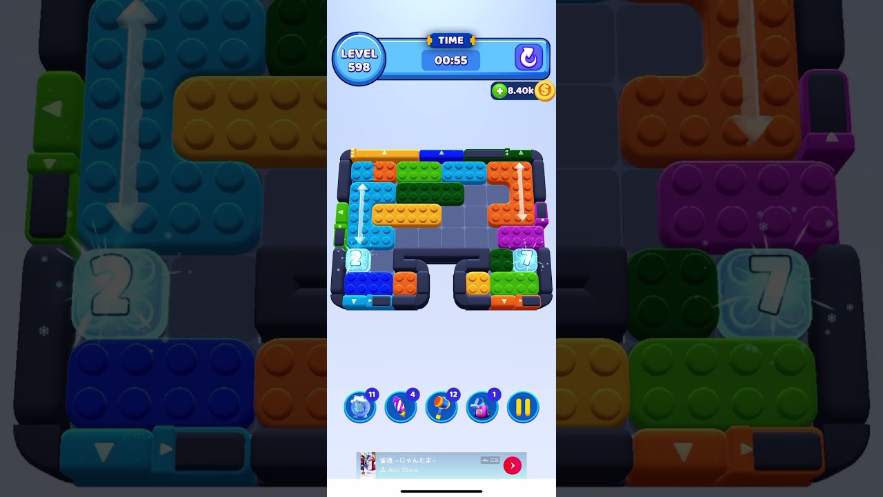 Color Block Jam - LEVEL 598