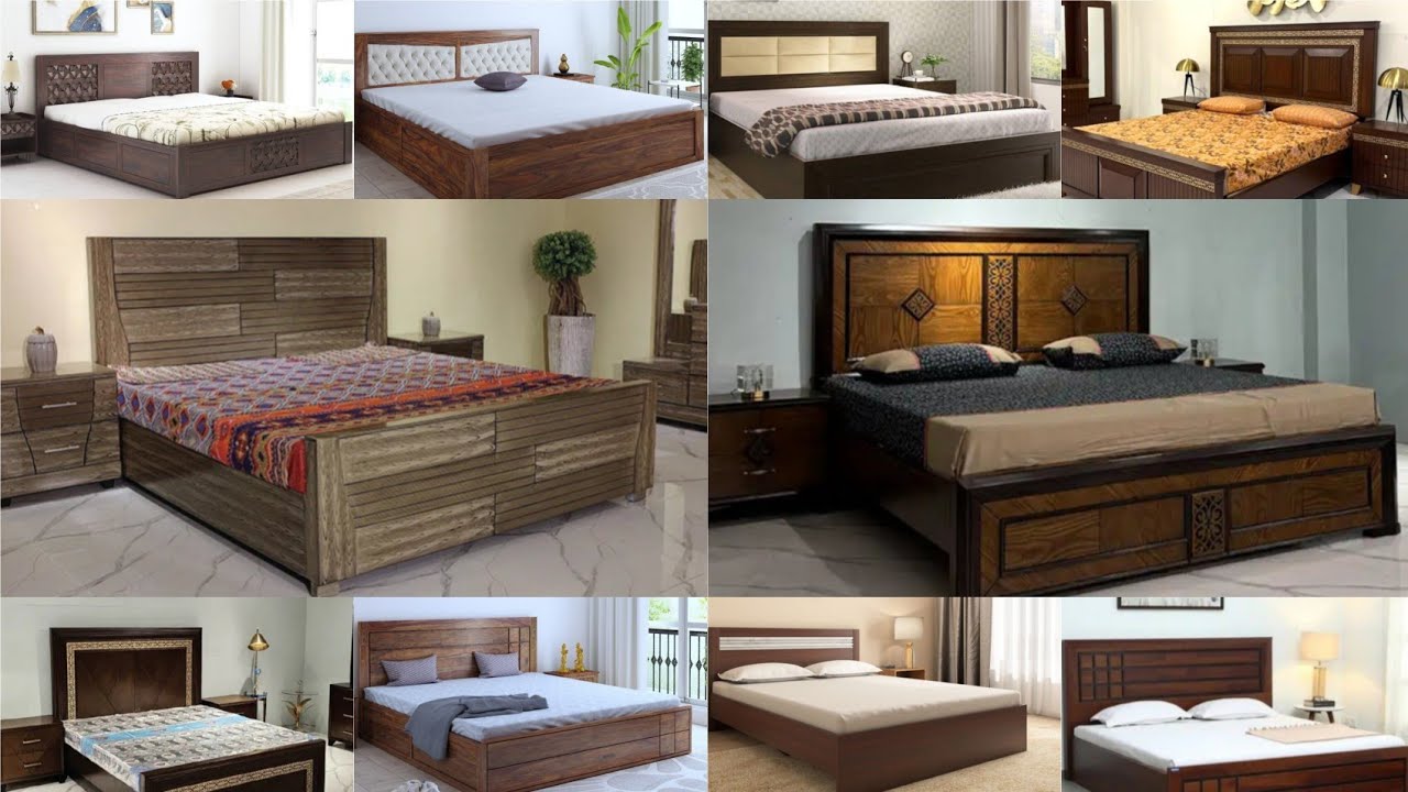 Latest wooden double bed design/🥰Best modern wooden bed design/🥰