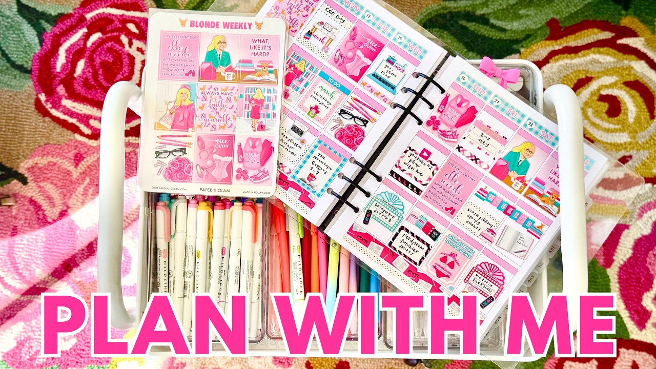 Plan With Me, Chat With Me, Glam With Me  | Part 3 📒