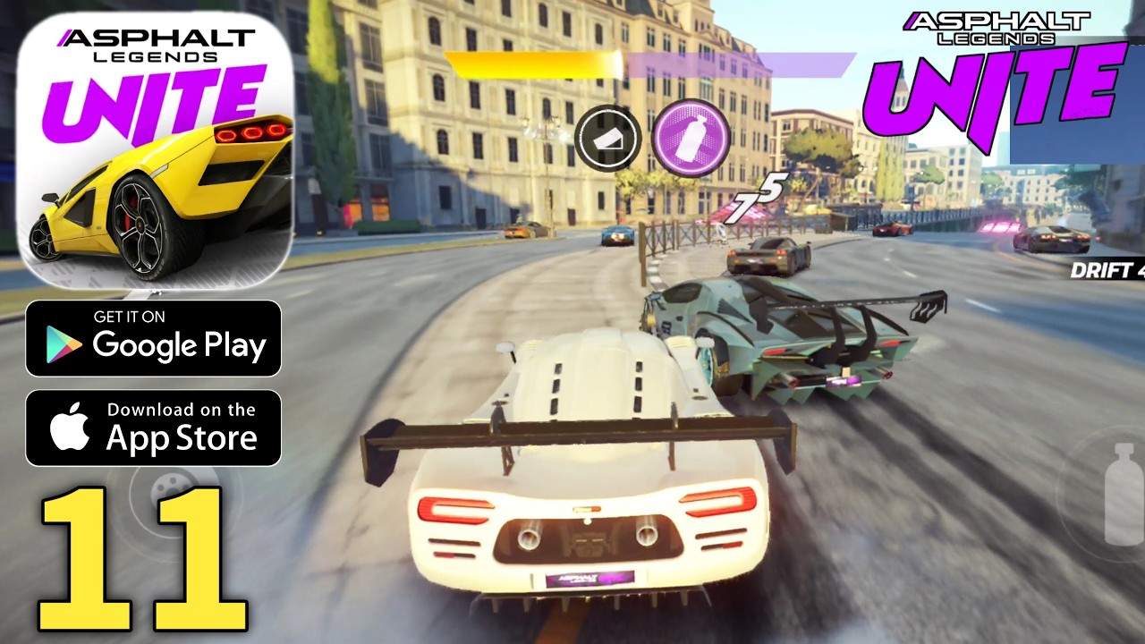 NEW UPDATE Asphalt Legends Unite Mobile Gameplay Walkthrough Part 11 (ios, Android)