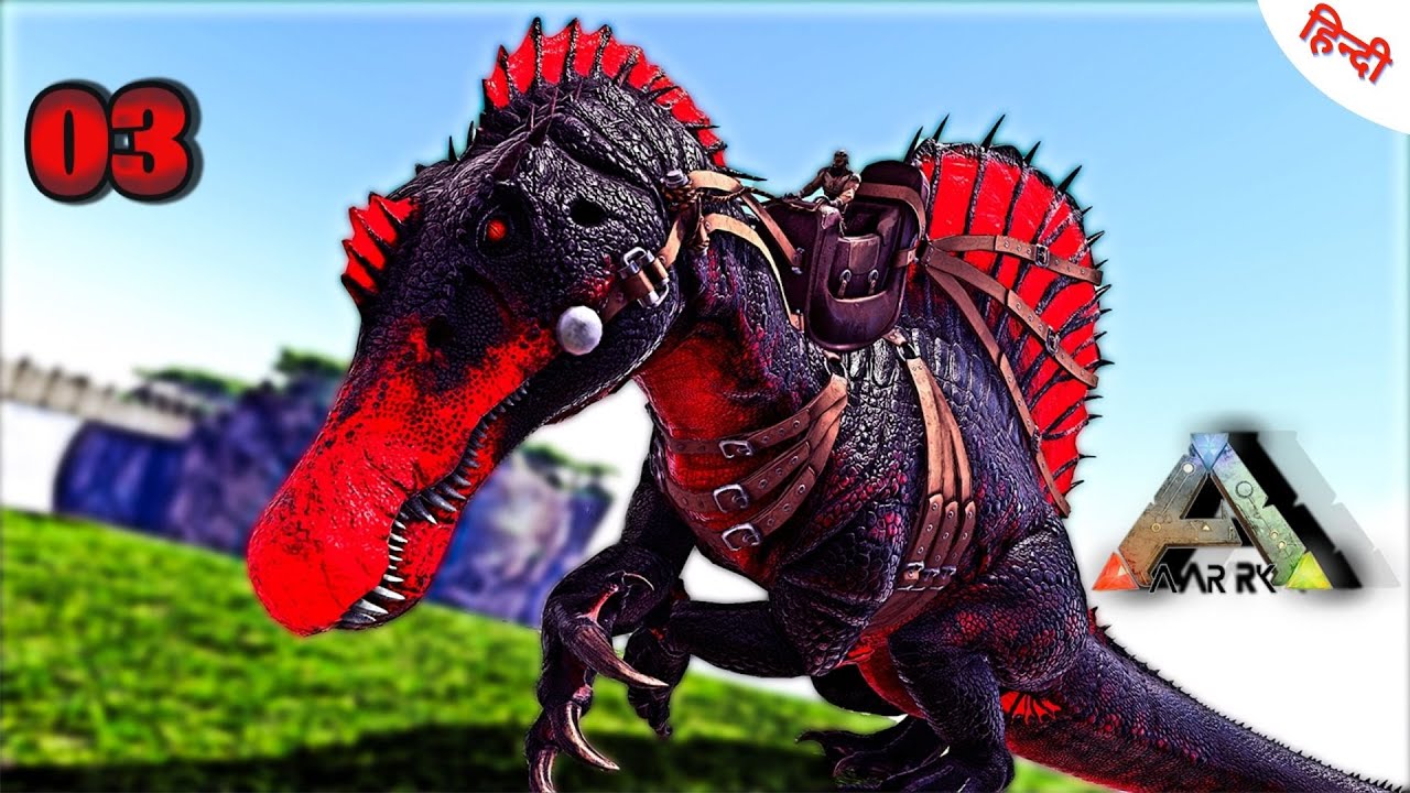 Taming Dreadful Spino l ARK Survival Evolved | IN AMISSA MAP  With GAIA MOD