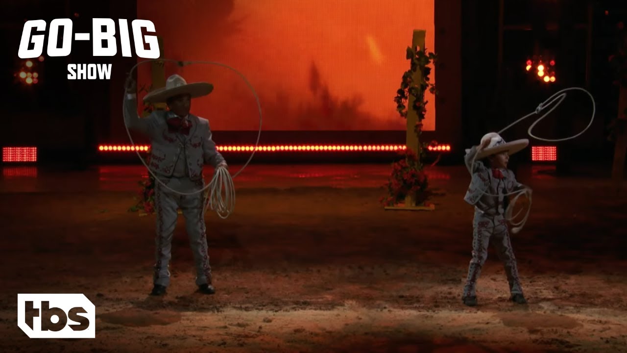 Go Big Show: This Insane Rope Artist Brings In the Next Generation to Wow the Judges (Clip) | TBS