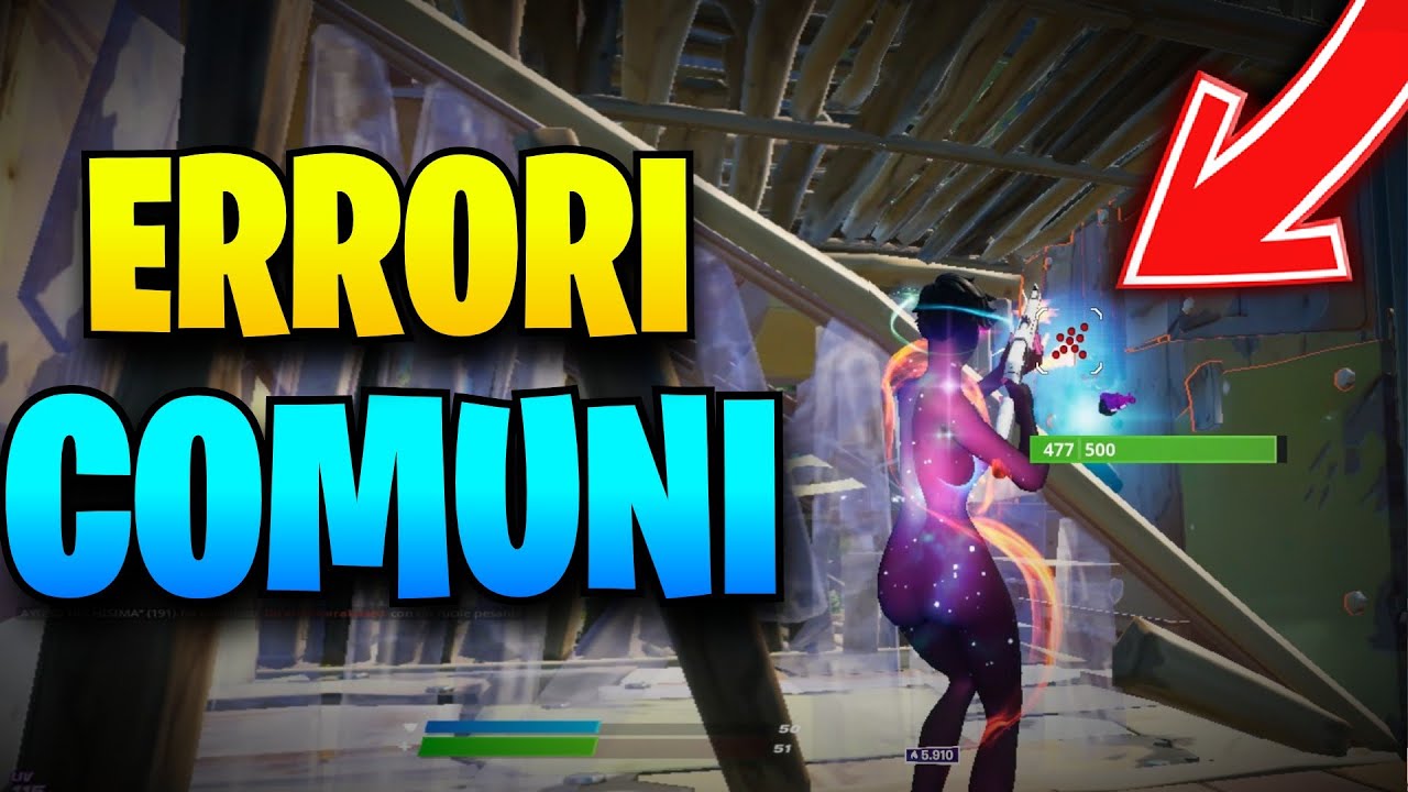 SMETTI di fare questi ERRORI! Come migliorare su Fortnite!