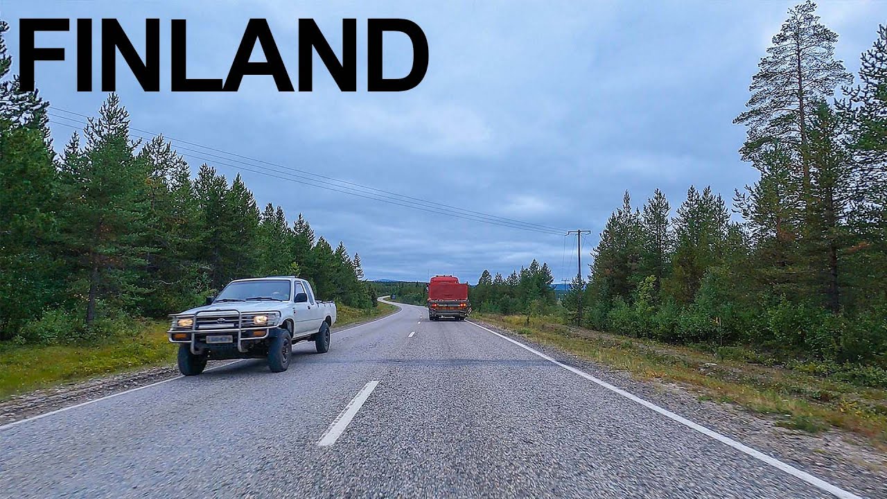 Driving in Finland - From Levi to Ylläsjärvi - Finnish Lapland Roadtrip