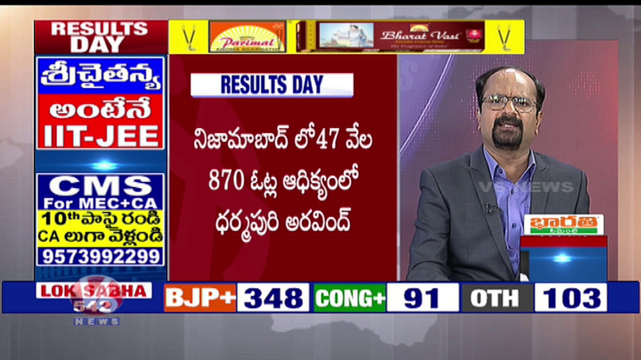 Election Results 2019 | Updates Over State Wise Poll Results | V6 News