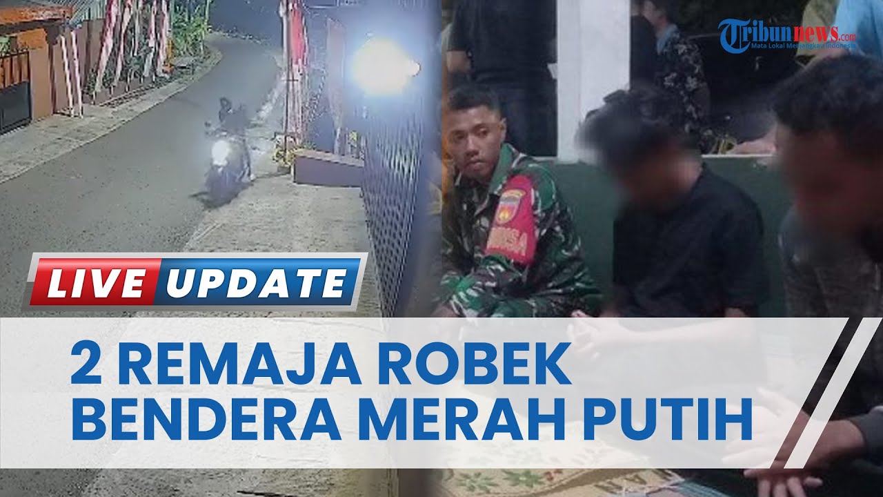Robek Umbul-umbul Merah Putih Milik Warga, 2 Remaja di Bantul Disidang Polisi, Ngaku Cuma Iseng