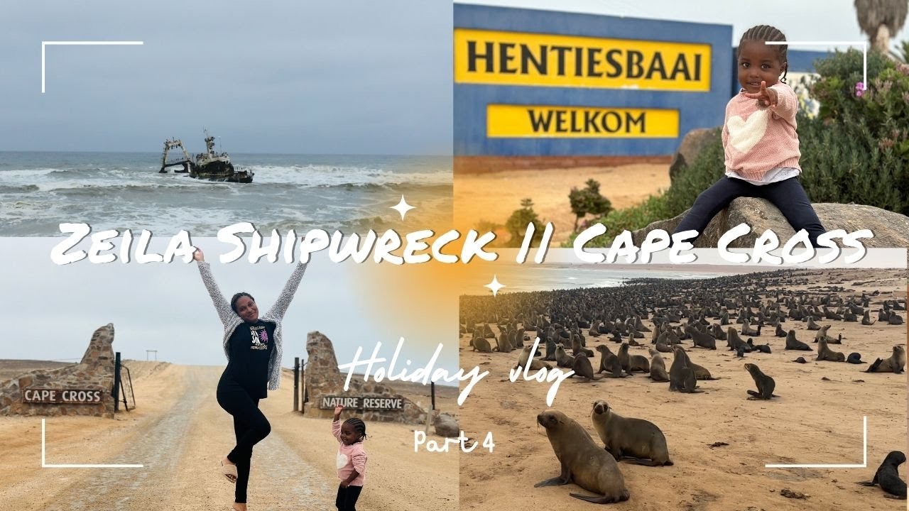 December 2023 Holiday Vlog || Cape Cross ||  Seal Colony || Henties Bay || Pt. 4