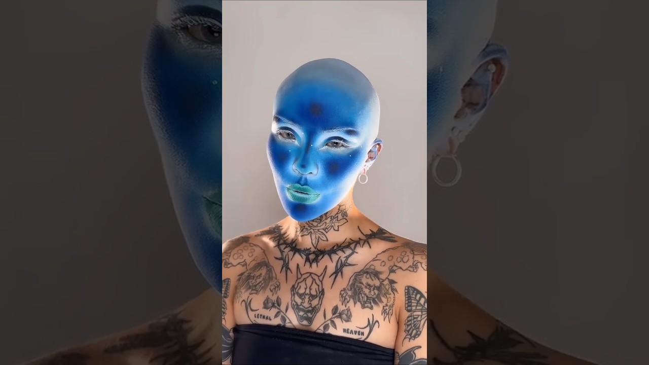 INVERTED MAKEUP - the results are WILD!