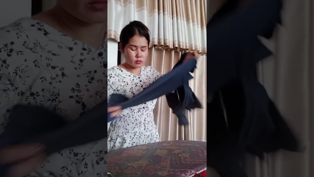 IRONING CLOTHES 💠