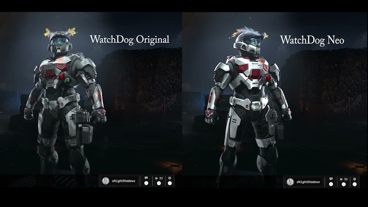 Halo Infinite: Watchdog Armor Coating Vs Watchingdog Neo Amor Coating