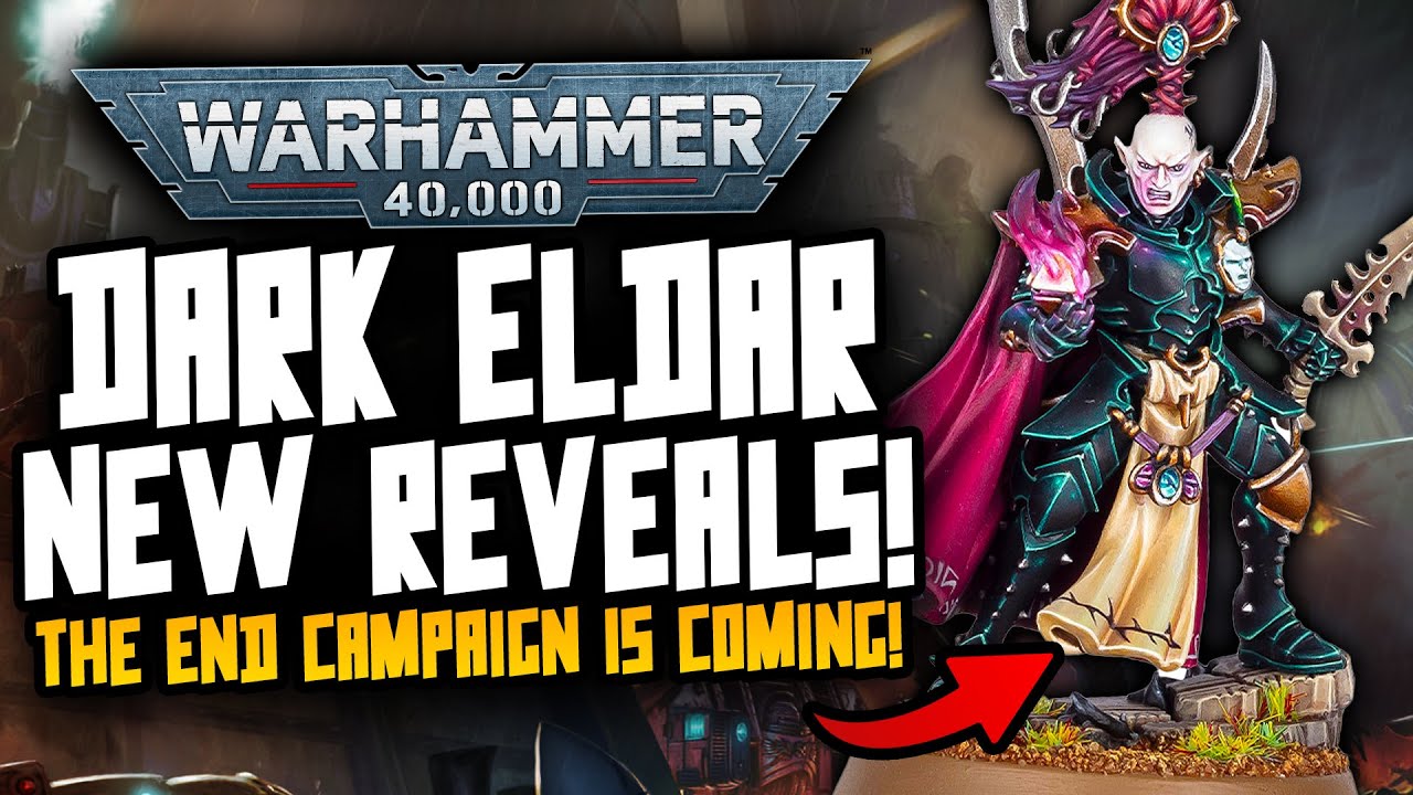 NEW DARK ELDAR MODELS REVEALED! Boxset and more Incoming!