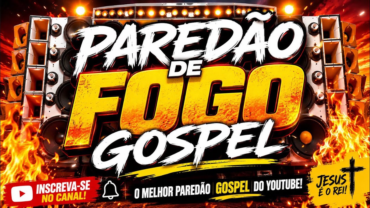 PARED&Atilde;O DE FOGO GOSPEL - O MELHOR PARED&Atilde;O GOSPEL DO YOUTUBE 