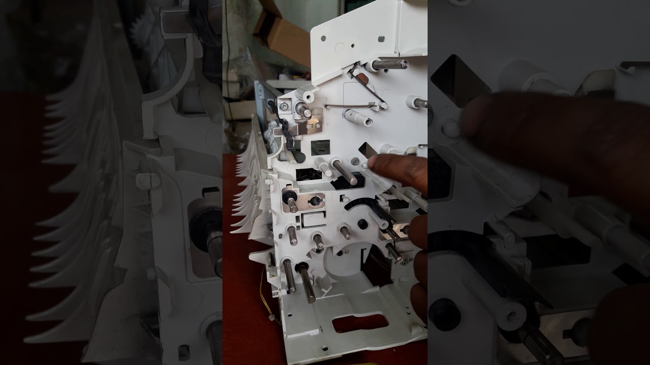 pickup unit (replace gear unit cover)  in ir 3300 ir 400 ir2200 ir 2800 ((Part .2))