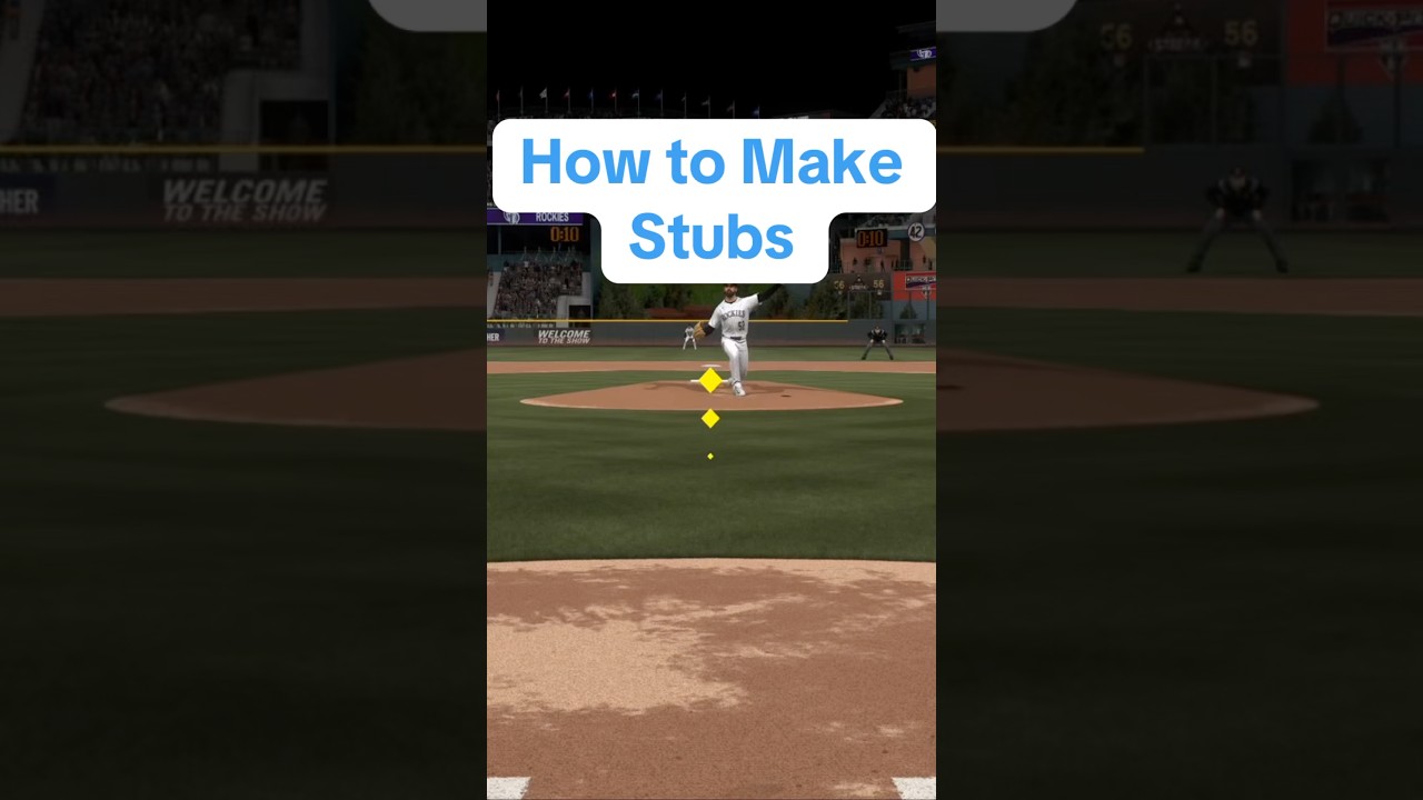 How to make stubs💵in MLB The Show‼️Subscribe for more daily sports content #baseball #tips #gaming
