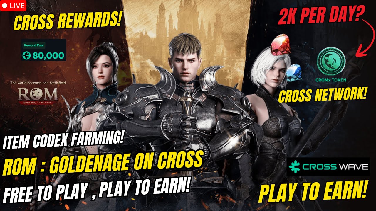 ROM : GOLDEN AGE ON CROSS | How To Farm Item Codex items! , Cross Rewards! ( Tagalog )