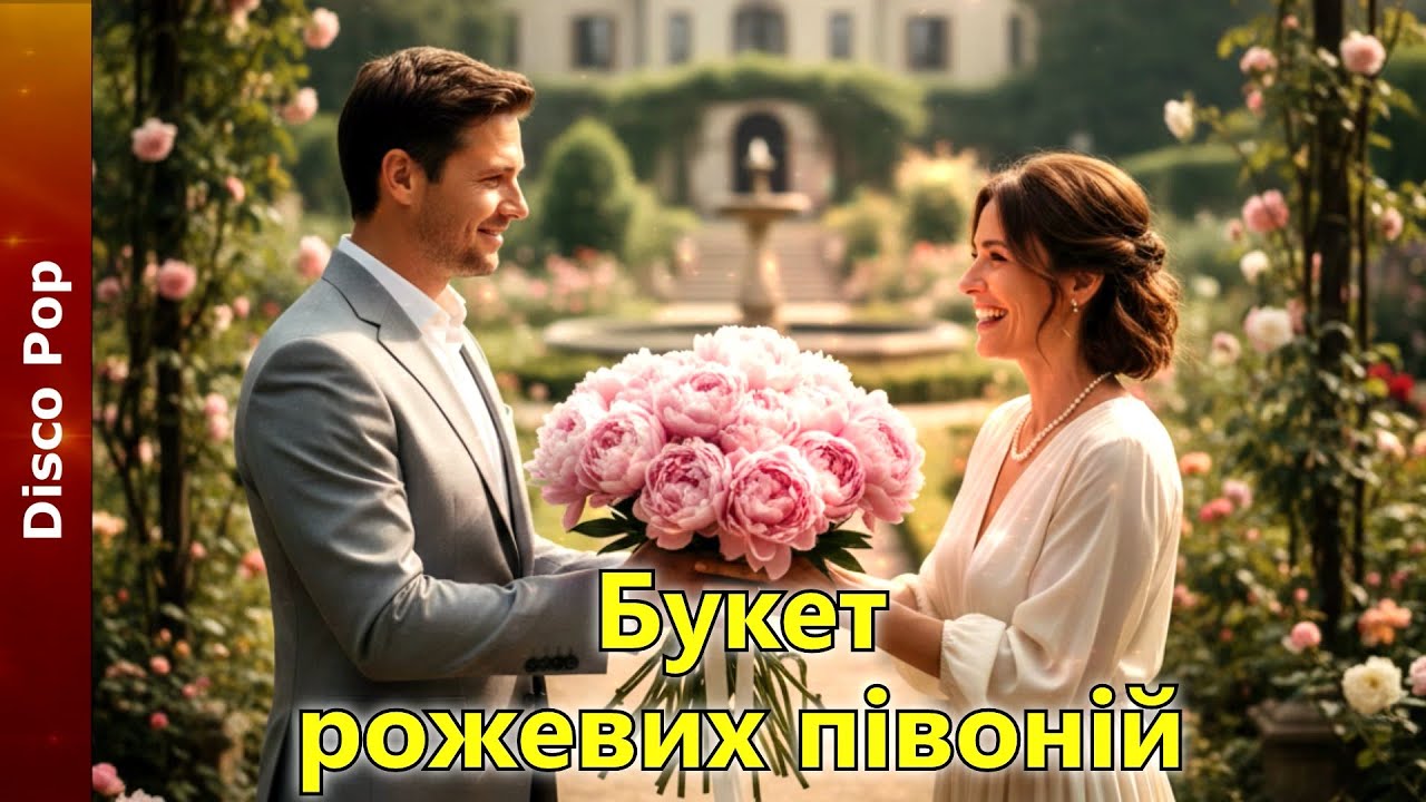 🎶 БУКЕТ РОЖЕВИХ ПІВОНІЙ (DISCO POP кавер) 😍 Українські пісні, найкраща музика 2026 ❤️ UA STUDIO PRO