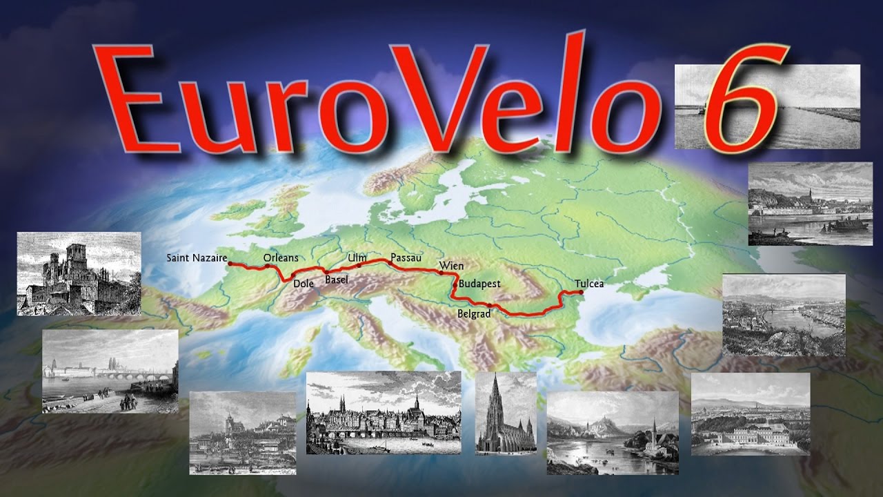 EuroVelo 6: Karte der Videos / Map of Videos