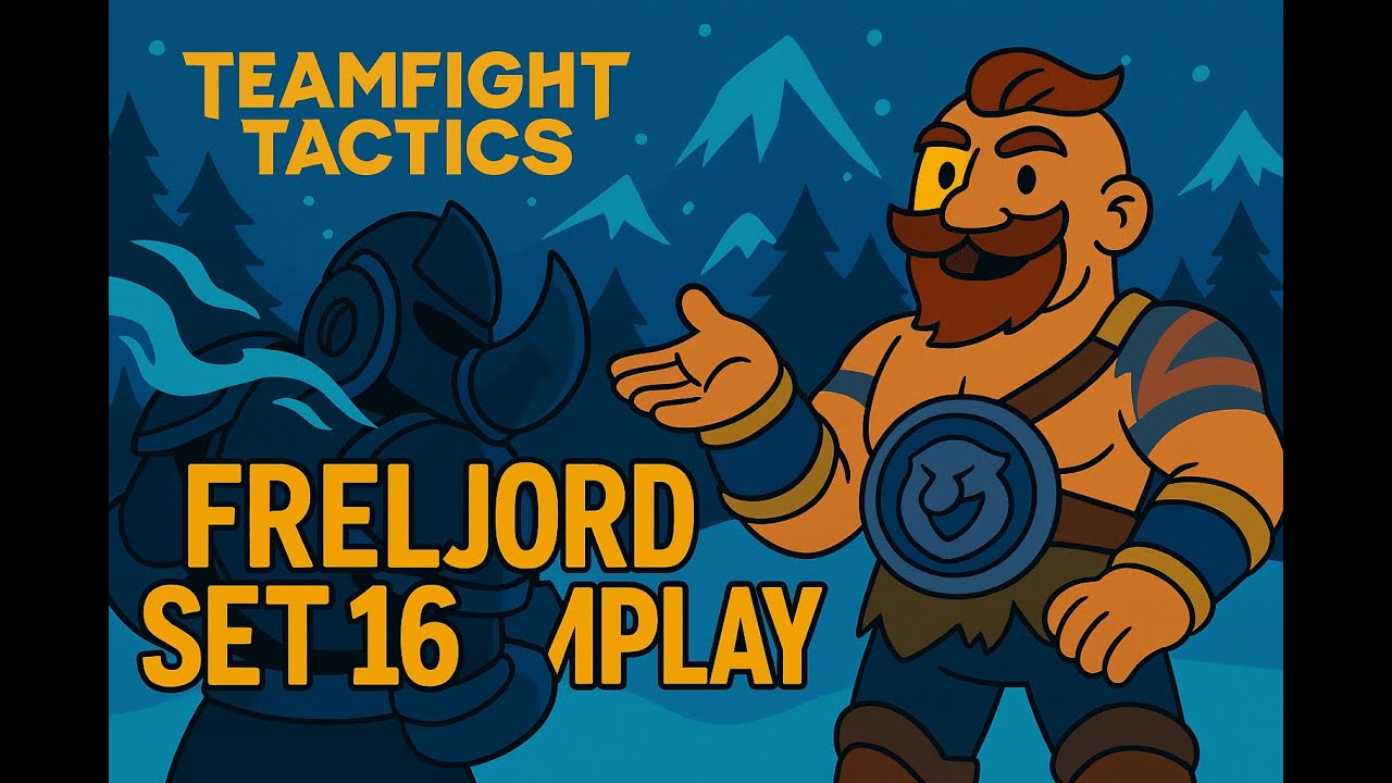 Teamfight Tactics: Set 16 - Frejlord Gameplay