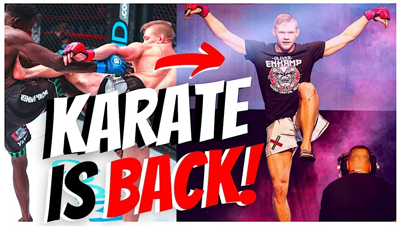 Most Exciting KARATE Fighter in MMA! 🥋 (Oliver Enkamp)