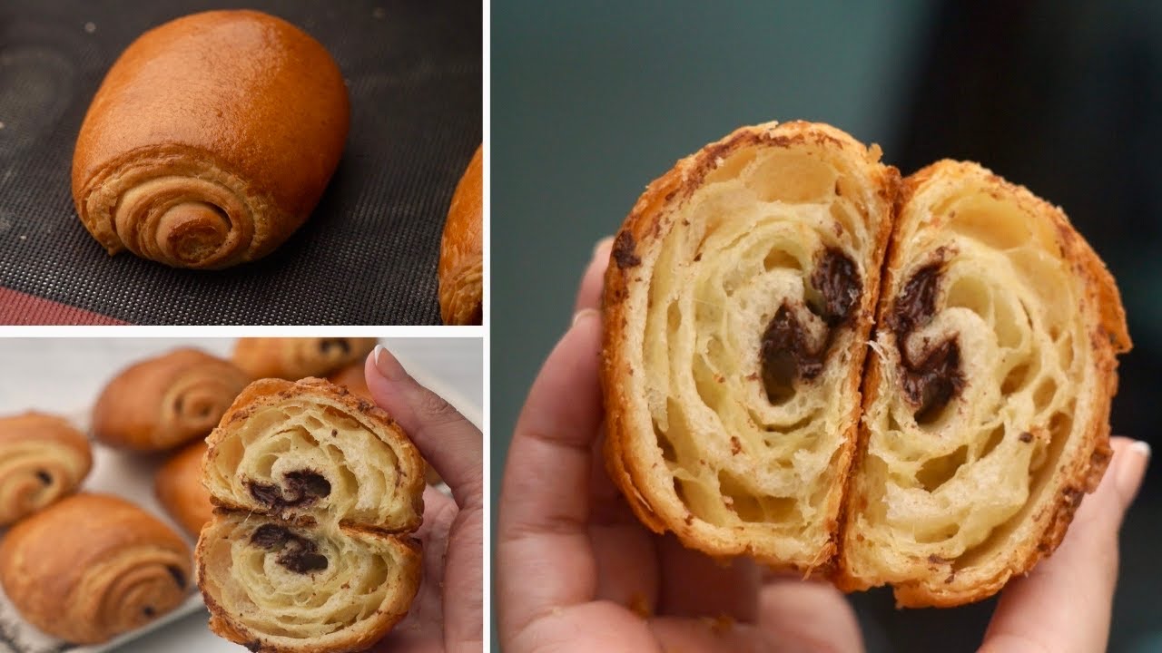 ازاي نعمل كرواسون الشوكولاتة باحترافية زي المخابز! 🥐