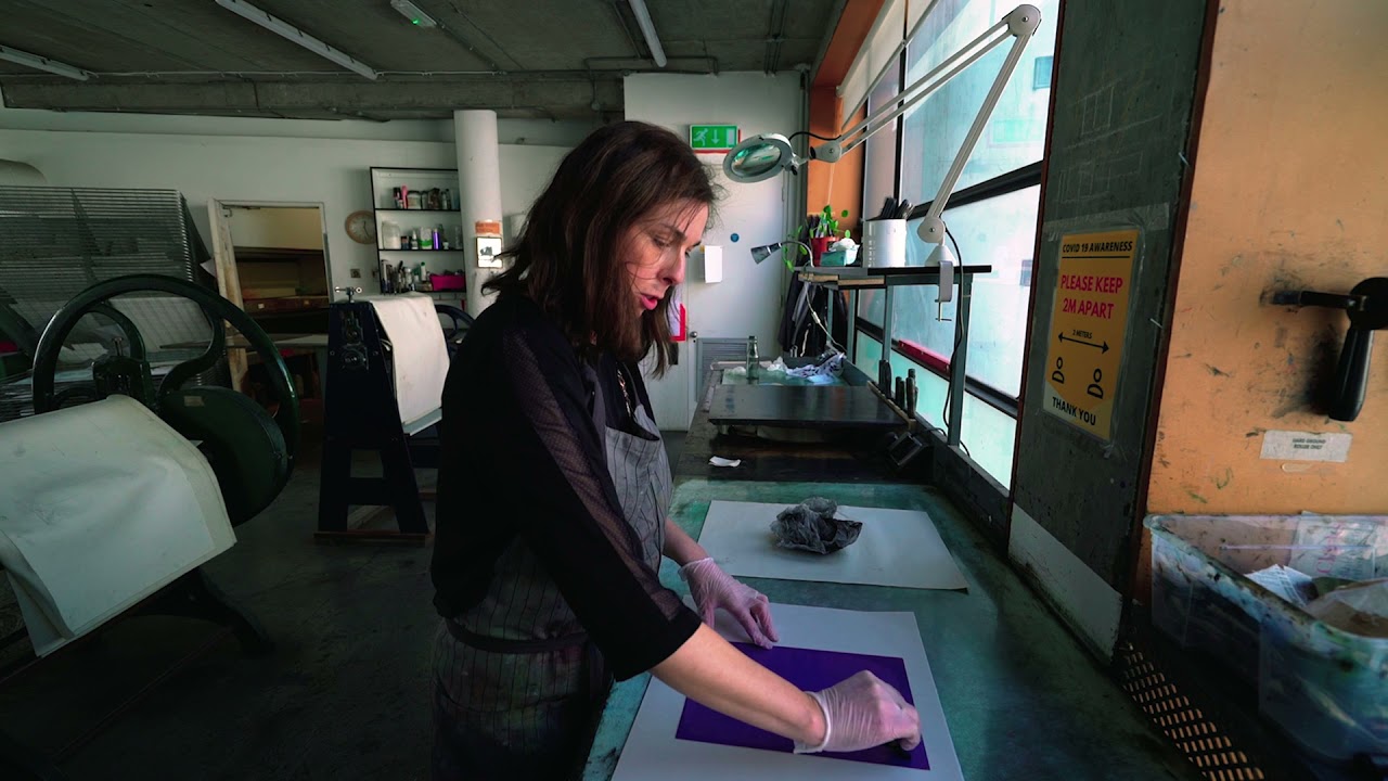 Photo Etching at Black Church Print Studio