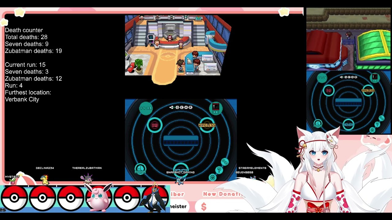 I'M BATMAN part 3. Pokemon Black 2 Randomizer Soullink Nuzlocke with TheRealZubatman VOD