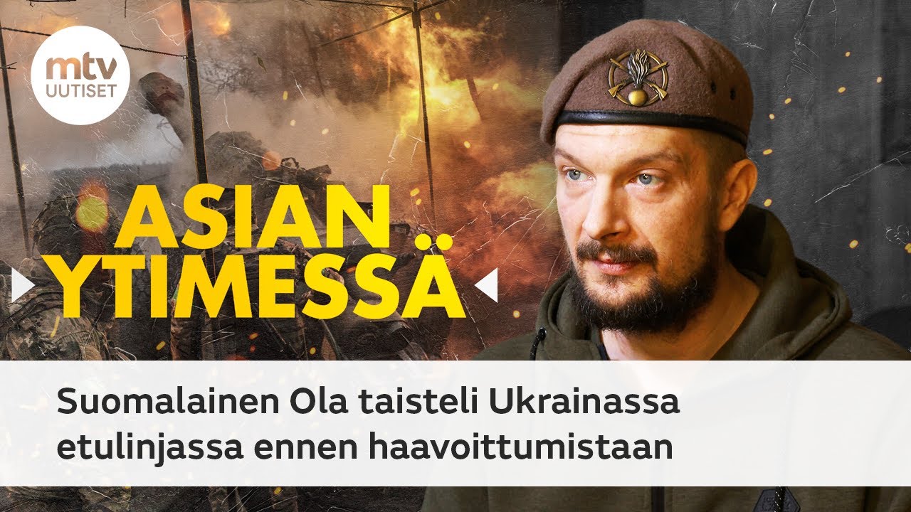 Ukrainassa haavoittunut suomalaistaistelija MTV:lle:  