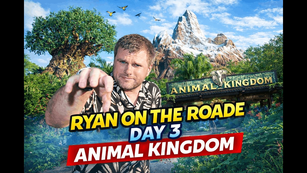 Exploring Animal Kingdom SOLO 🌿 & Eating at the World’s Largest McDonald’s 🍔