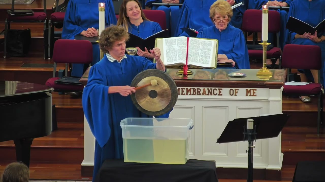 "The Baptism of Jesus" for Handbells and Water Gong by Jeff Traster,  Jan 11, 2026