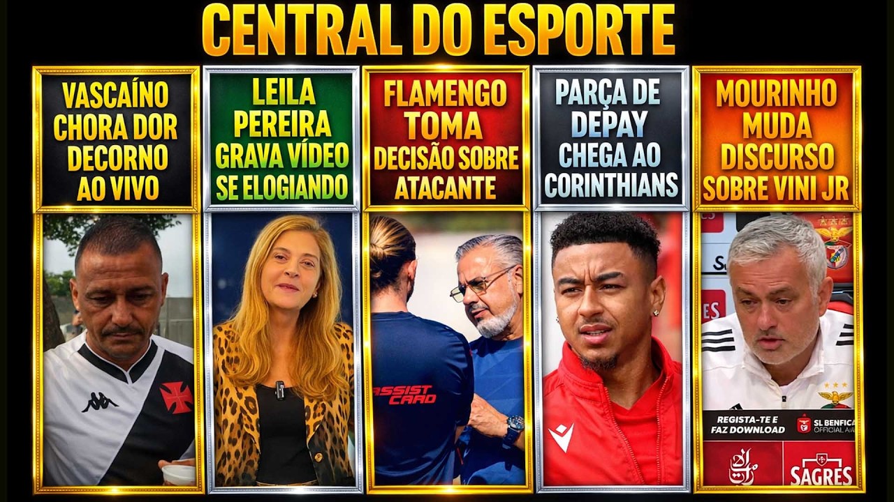 ATACANTE OFERECIDO AO FLAMENGO | MEIA INGLÊS NO CORINTHIANS | LEILA SE ELOGIA | CORNO VASCAÍNO E+